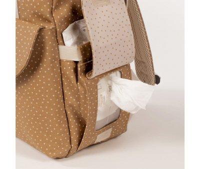 Stroller Bag Dots Poppy Cinnamon