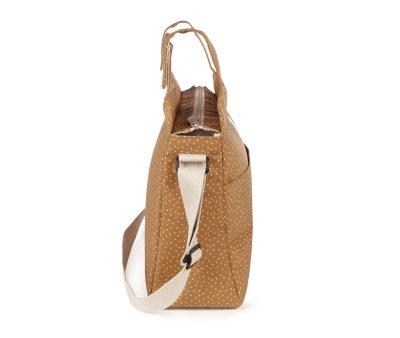 Poppy Cinnamon Polka Dot Organizer Bag