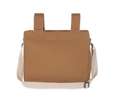Poppy Cinnamon Polka Dot Organizer Bag