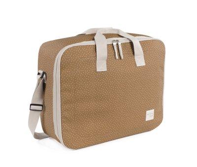 Polka Dot Suitcase Poppy Cinnamon