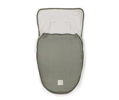 Saco Portabeb 2 en 1 Lunares Poppy Moss Verano