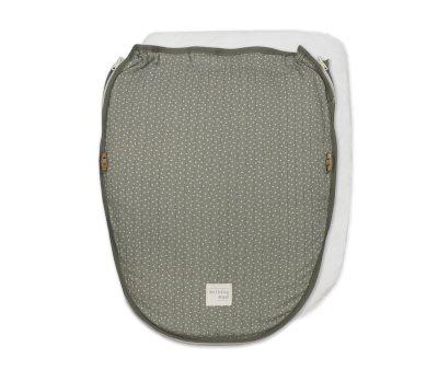 Saco Portabeb 2 en 1 Lunares Poppy Moss Verano