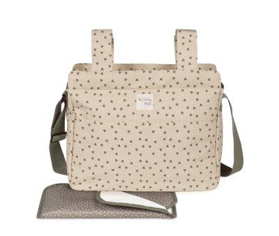 Poppy Moss Hearts Organizer Bag