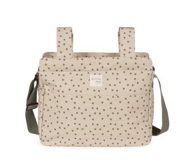 Poppy Moss Hearts Organizer Bag