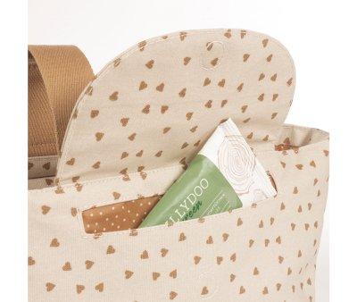 Sac de Rangement Coeurs Poppy Canela