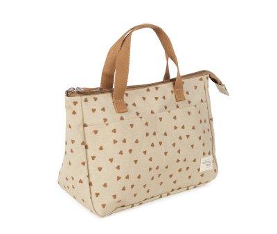 Trousse de Toilette Coeurs Poppy Canela
