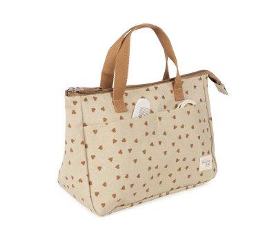 Trousse de Toilette Coeurs Poppy Canela