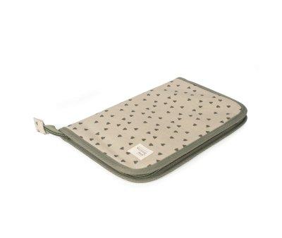 Porta-documentos Poppy Moss Hearts