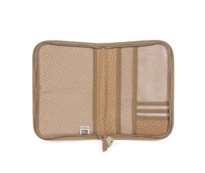 Document Holder Hearts Poppy Cinnamon