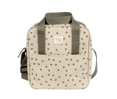Sac  Lunch Coeurs Poppy Moss