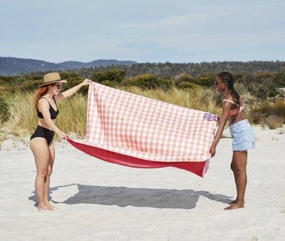 Manta Praia e Picnic Strawberry