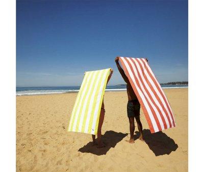 Telo Spiaggia XL Microfibra Cabana Boracay Yellow Personalizzabile