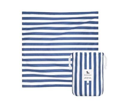 Toalha de praia XXL Microfibra Cabana Navy Personalizvel