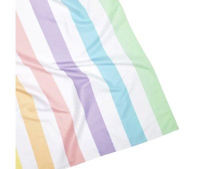 Toalha de praia XXL Microfibra Cabana Rainbow Pastel Personalizvel