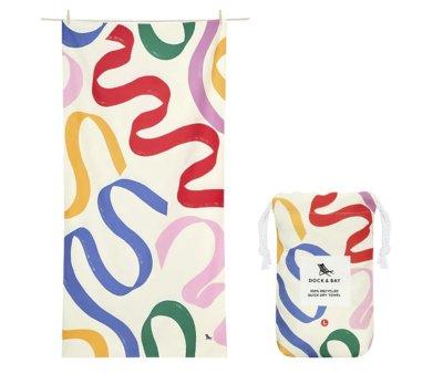 Telo Spiaggia Large Microfibra Doodle Mood Personalizzabile