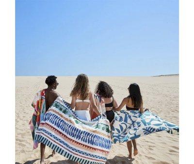 Toalha Praia XL Microfibra Summer Palm Beach Personalizada
