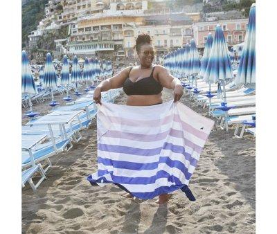 Toalha Praia L Microfibra Summer Dusk to Dawn Personalizada