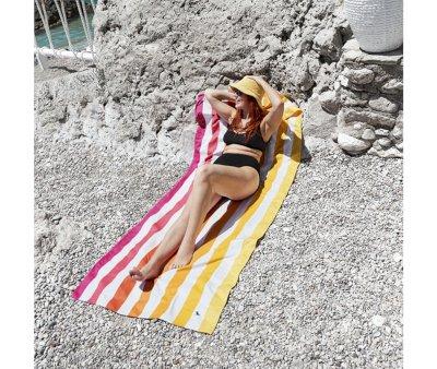Toalha Praia L Microfibra Summer Peach Personalizada