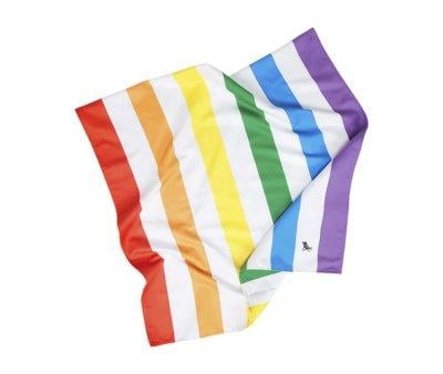 Toalha Praia XL Microfibra Summer Rainbow Skies Personalizada
