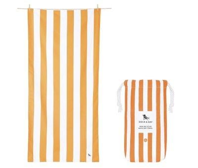 Telo Spiaggia XL Microfibra Cabana Ipanema Orange Personalizzabile