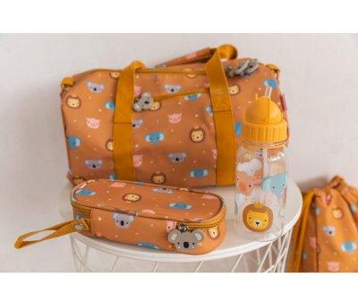 Garrafa Plstico Personalizvel Animal Friends