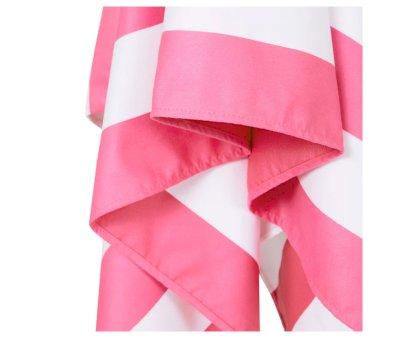 Telo Spiaggia Large Microfibra Cabana Malibu Pink Personalizzabile
