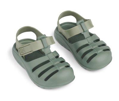 Sandlias Infantis Beau Tea/Faune Green