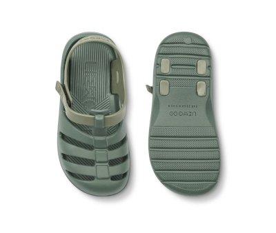 Sandlias Infantis Beau Tea/Faune Green