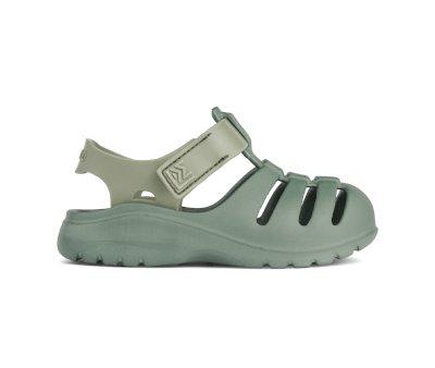 Sandlias Infantis Beau Tea/Faune Green