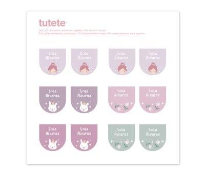 Iron-On Labels and Stickers Ballerina Combo Pack