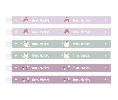 6 Cintas Roupas Ballet Personalizveis