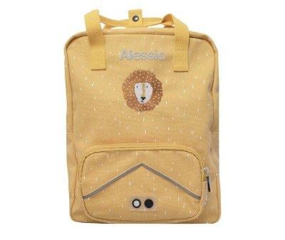 Large Mr. Lion Personalised School Backpack