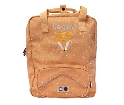 Large School Backpack Mr. Fox Personalised