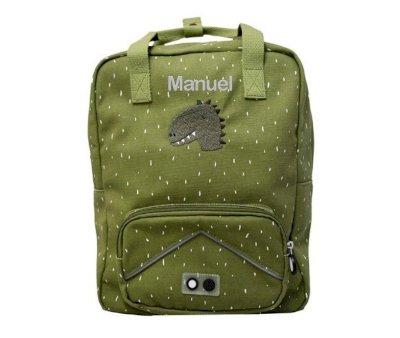 Mochila Escolar Grande Mr. Dino Personalizable