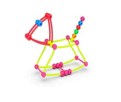 Costruzioni Stik Neon 150 pezzi
