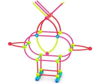Costruzioni Stik Neon 150 pezzi