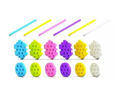 60 Pezzi Costructor Basic Pastel