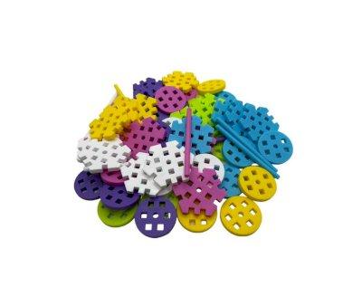 60 Pezzi Costructor Basic Pastel