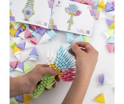 250 Pezzi Costruzione Gami Pastel