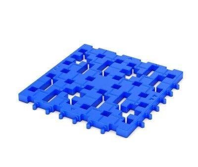 Piattaforma Base Basic 6 pezzi Azzurro
