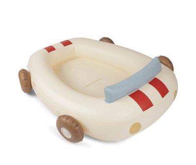 Piscina Hinchable Infantil Coche Crema