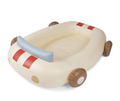 Piscina Hinchable Infantil Coche Crema