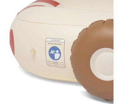 Piscina Hinchable Infantil Coche Crema