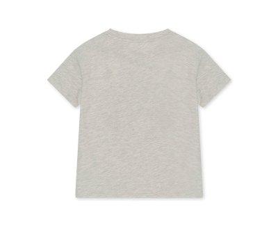 T-Shirt MC GOTS Gorilla Off White Melange