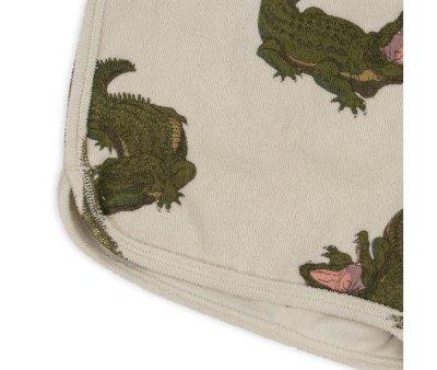 Pantaloni Corti GOTS Crocodile