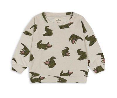 Felpa GOTS Crocodile