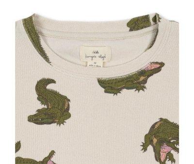 Felpa GOTS Crocodile