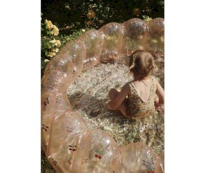 Piscina Inflvel Grande Shell Transparente Cherry