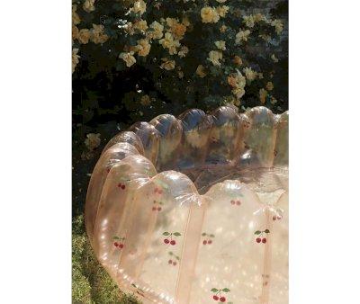 Piscina Inflvel Grande Shell Transparente Cherry