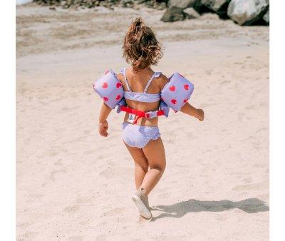Chaleco con Manguitos Lila Hearts